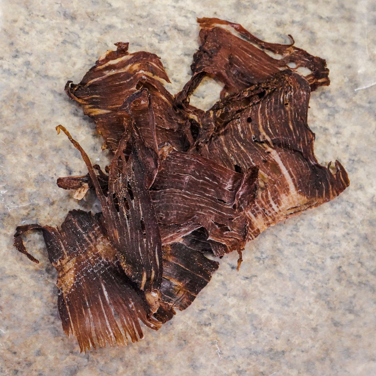 Crispy flank steak jerky, 2 ounce size