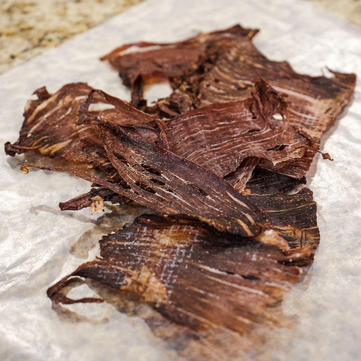 Crispy flank steak jerky, 5 ounce size
